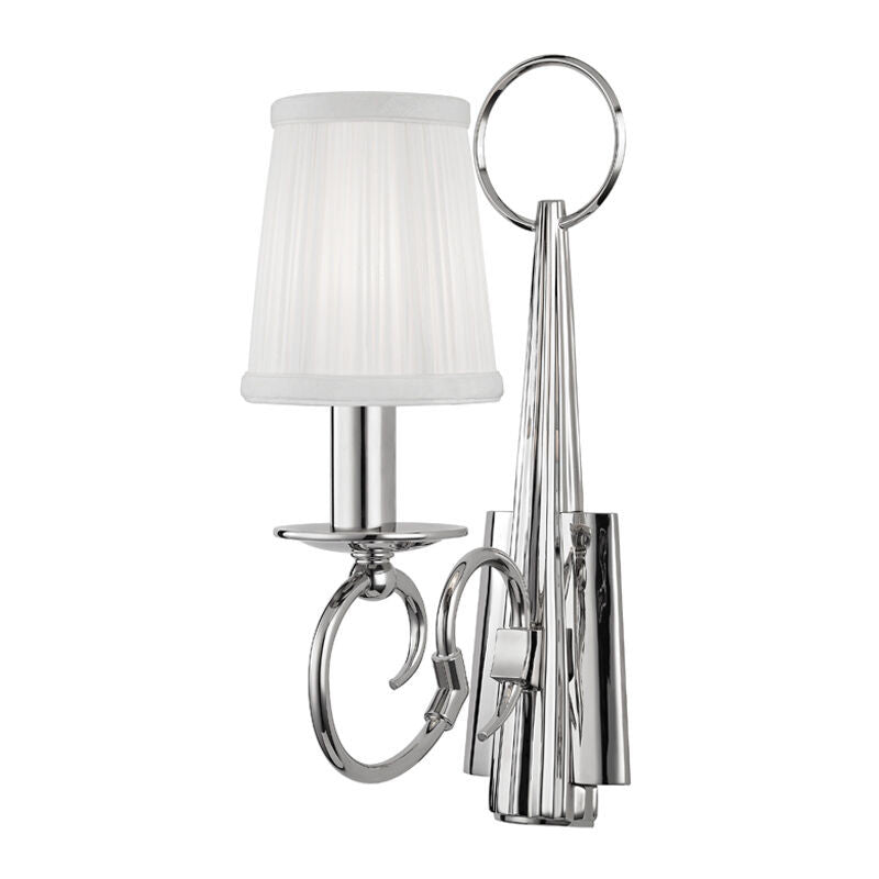 Hudson Valley Lighting Caldwell Wall Sconce in Polished Nickel 1691-PN