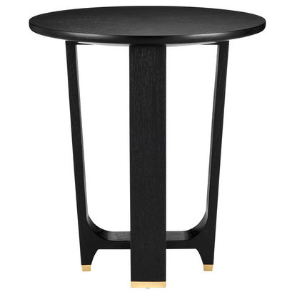 Currey & Co. Blake Black Accent Table 3000-0259