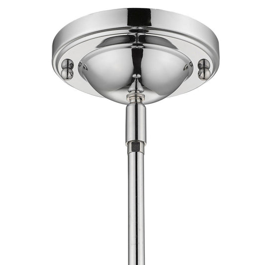 Acclaim Lighting Dylan 1-Light Chrome Convertible Mini-Pendant in Chrome 1706CH