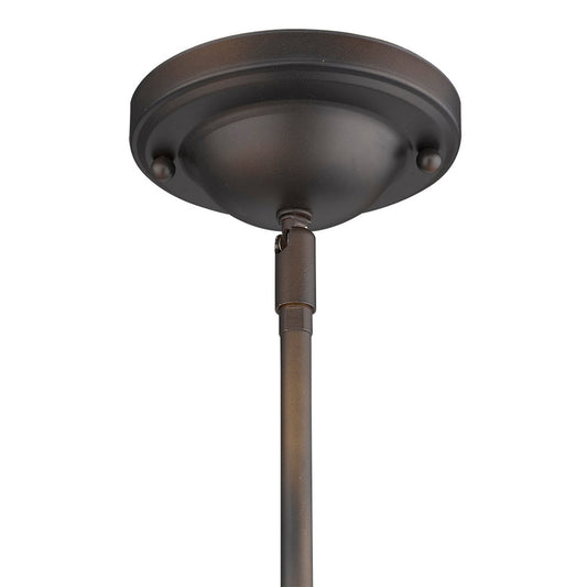 Acclaim Lighting Dylan 1-Light Oil-Rubbed Bronze Convertible Mini-Pendant in Oil-Rubbed Bronze 1706ORB