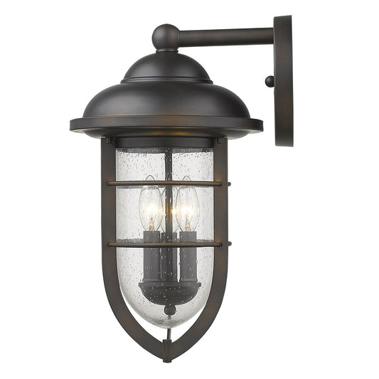 Acclaim Lighting Dylan 3-Light Oil-Rubbed Bronze Wall Light in Oil-Rubbed Bronze 1712ORB