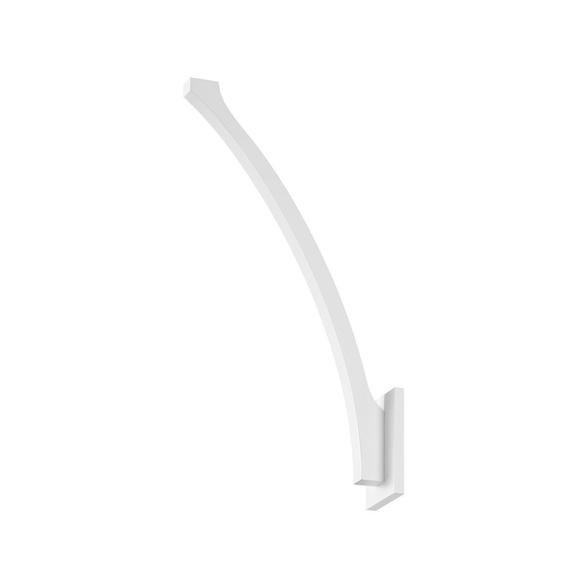 Sonneman Lighting Profili Sweep LED Sconce in Textured White 1715.98