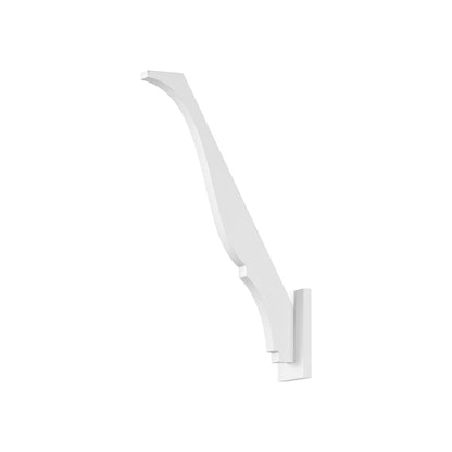 Sonneman Lighting Profili Chippendale LED Sconce in Textured White 1716.98