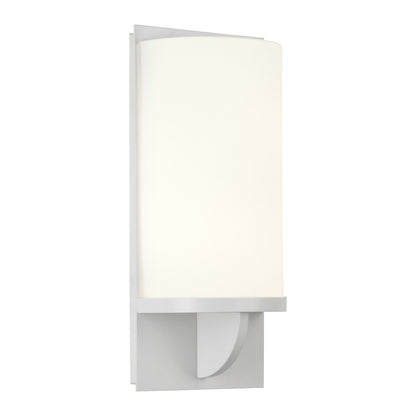 Sonneman Lighting Ovulo Tall Fluorescent Sconce in Satin White 1722.03F