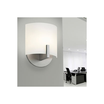 Sonneman Lighting Scudo LED LED Sconce in Textured White 1727.98