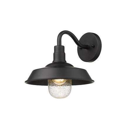 Acclaim Lighting Burry 1-Light Matte Black Wall Light in Matte Black 1742BK