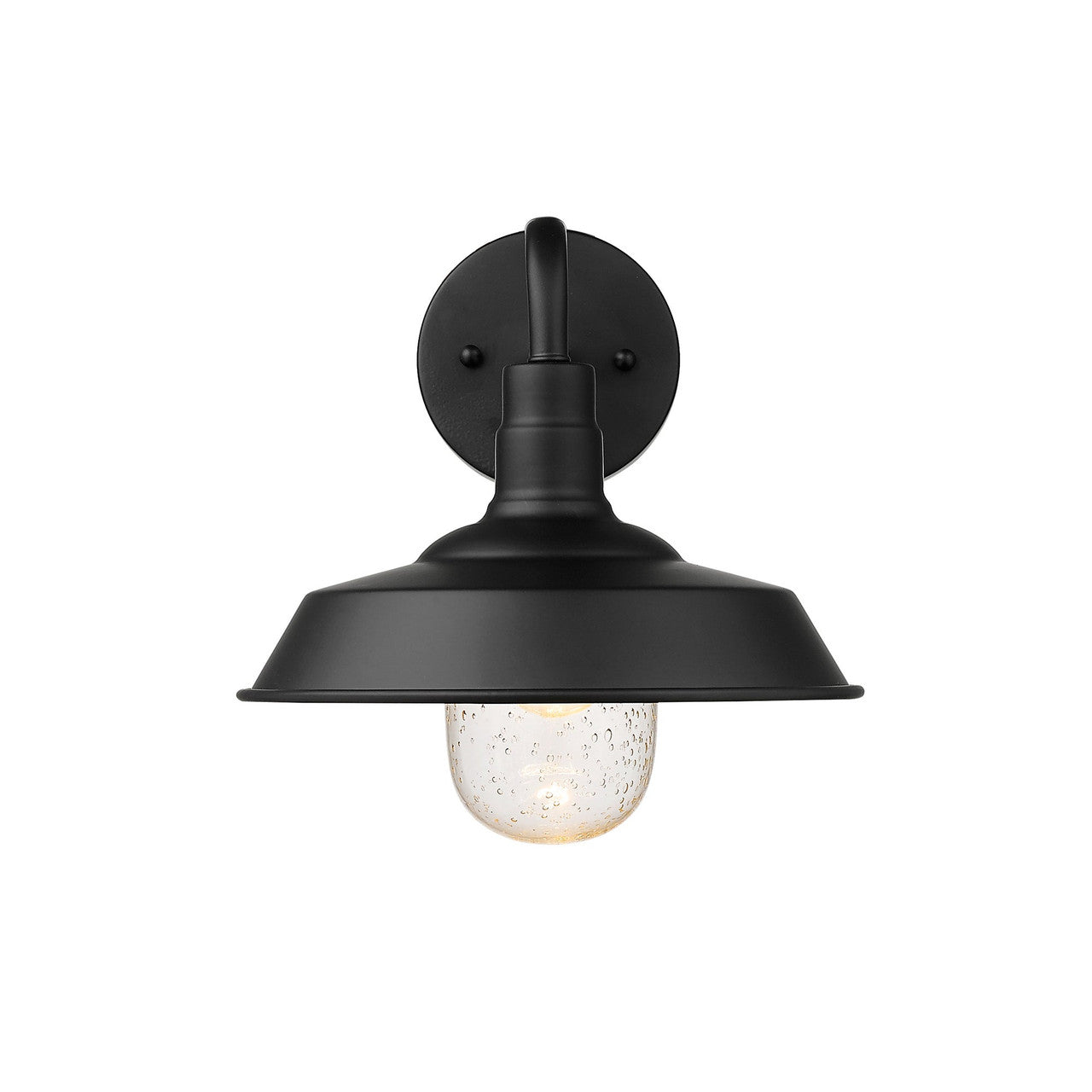 Acclaim Lighting Burry 1-Light Matte Black Wall Light in Matte Black 1742BK