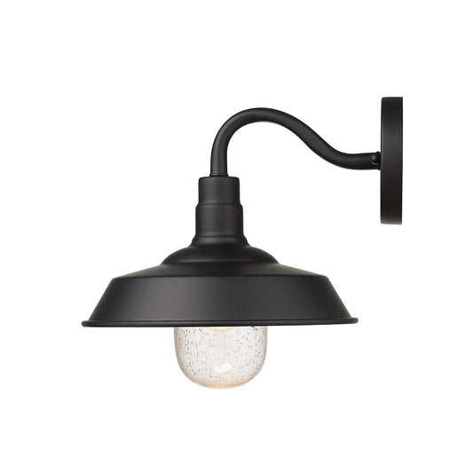 Acclaim Lighting Burry 1-Light Matte Black Wall Light in Matte Black 1742BK