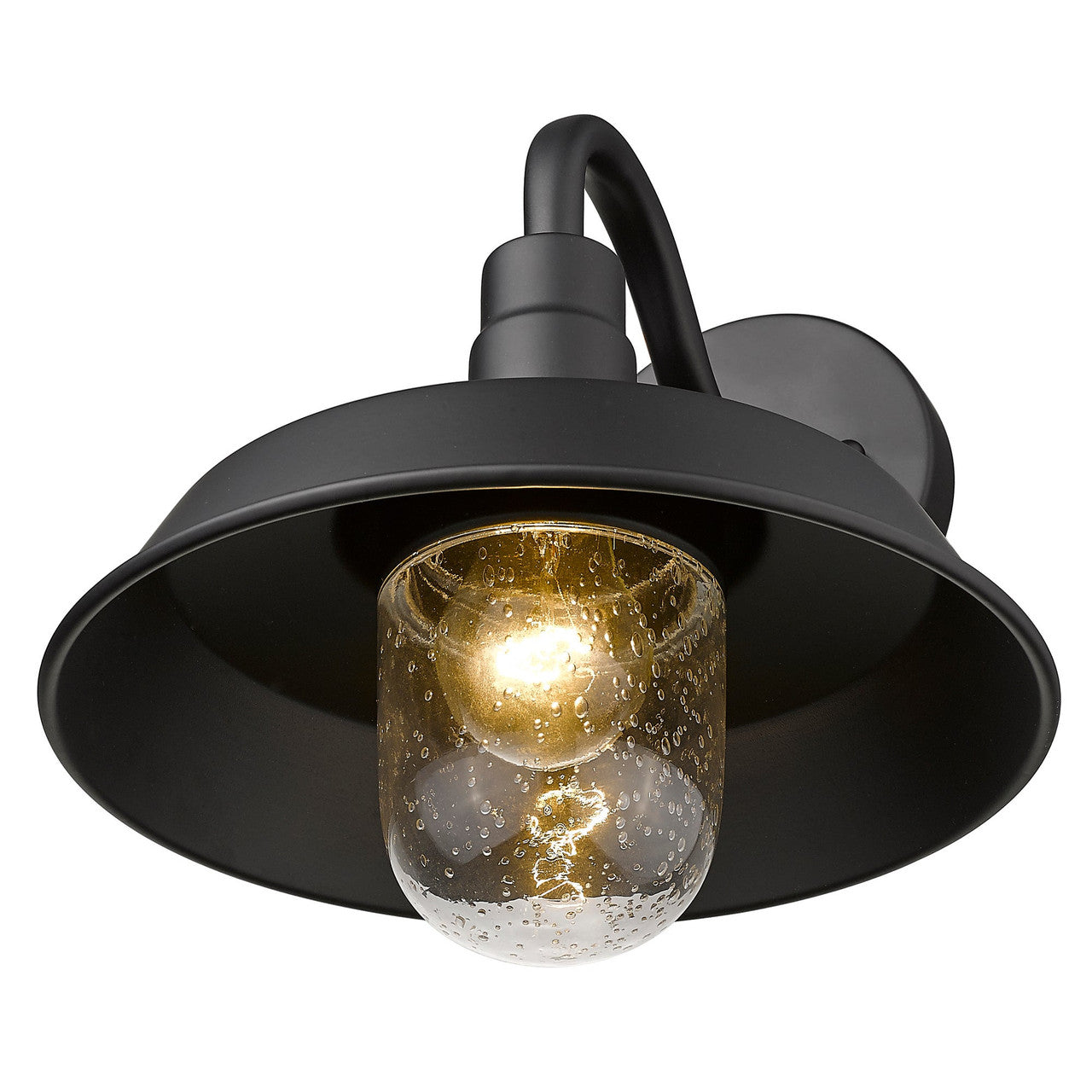 Acclaim Lighting Burry 1-Light Matte Black Wall Light in Matte Black 1742BK