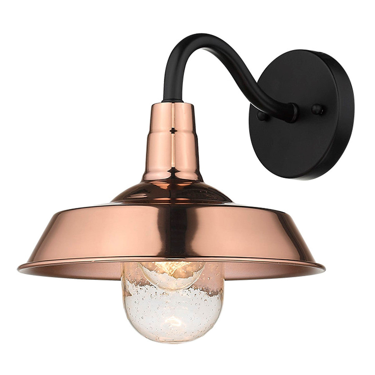 Acclaim Lighting Burry 1-Light Copper Wall Light in Copper 1742CO