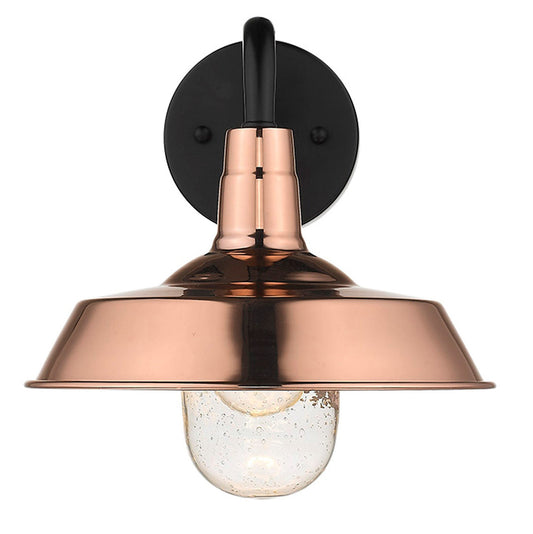 Acclaim Lighting Burry 1-Light Copper Wall Light in Copper 1742CO