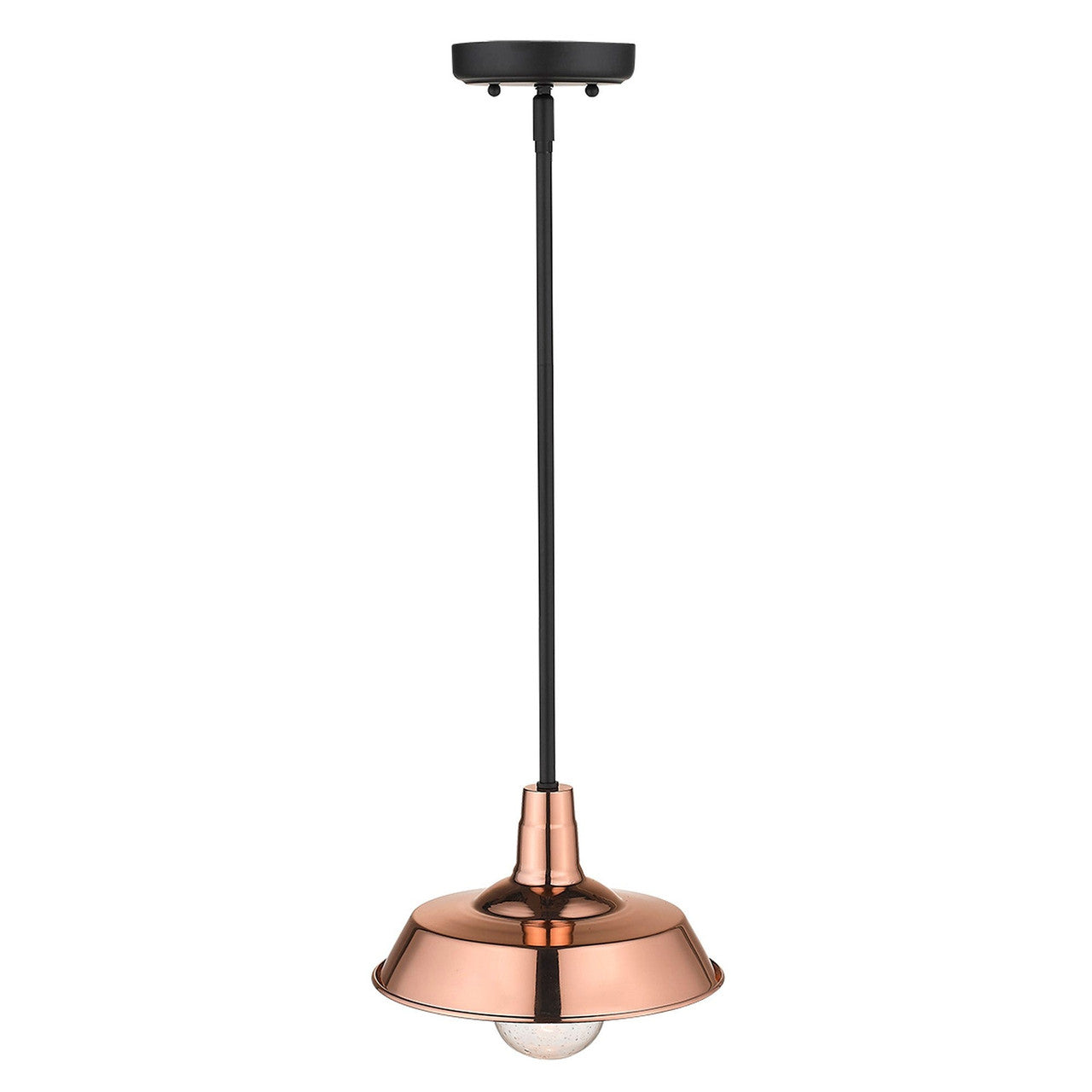 Acclaim Lighting Burry 1-Light Copper Convertible Pendant in Copper 1736CO