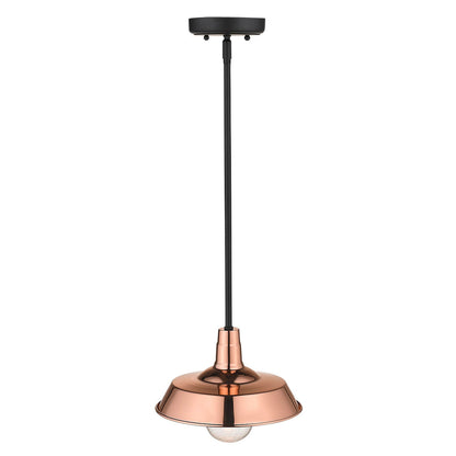 Acclaim Lighting Burry 1-Light Copper Convertible Pendant in Copper 1736CO