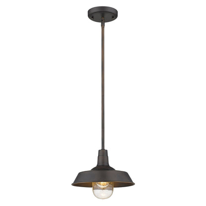 Acclaim Lighting Burry 1-Light Oil-Rubbed Bronze Convertible Pendant in Oil-Rubbed Bronze 1736ORB