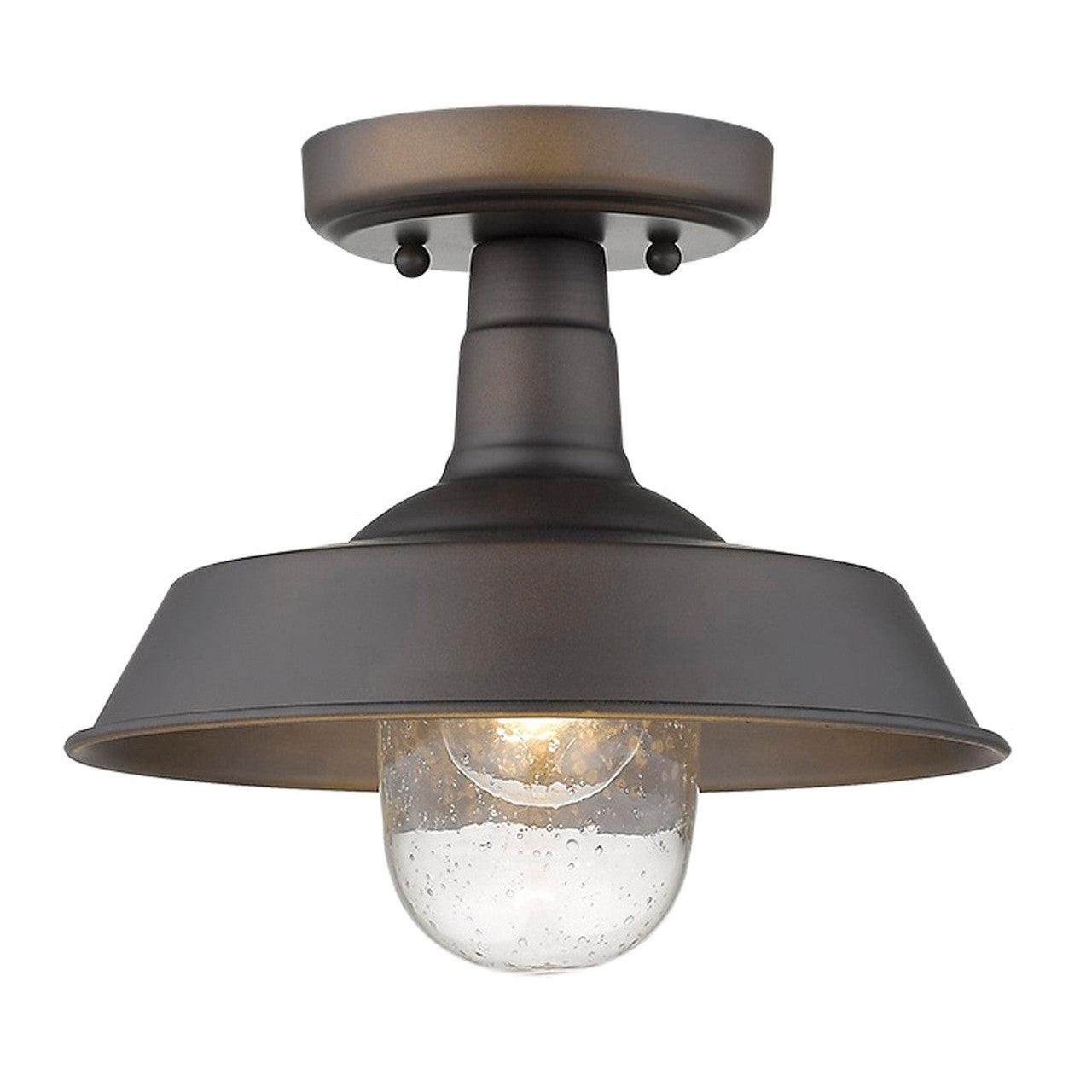 Acclaim Lighting Burry 1-Light Oil-Rubbed Bronze Convertible Pendant in Oil-Rubbed Bronze 1736ORB