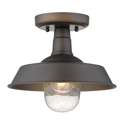 Acclaim Lighting Burry 1-Light Oil-Rubbed Bronze Convertible Pendant in Oil-Rubbed Bronze 1736ORB