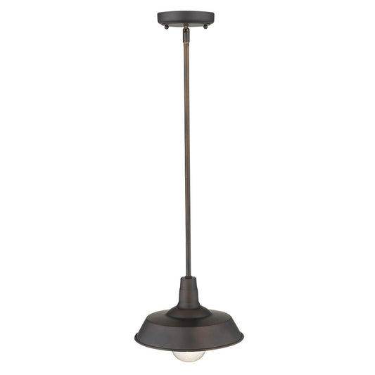 Acclaim Lighting Burry 1-Light Oil-Rubbed Bronze Convertible Pendant in Oil-Rubbed Bronze 1736ORB