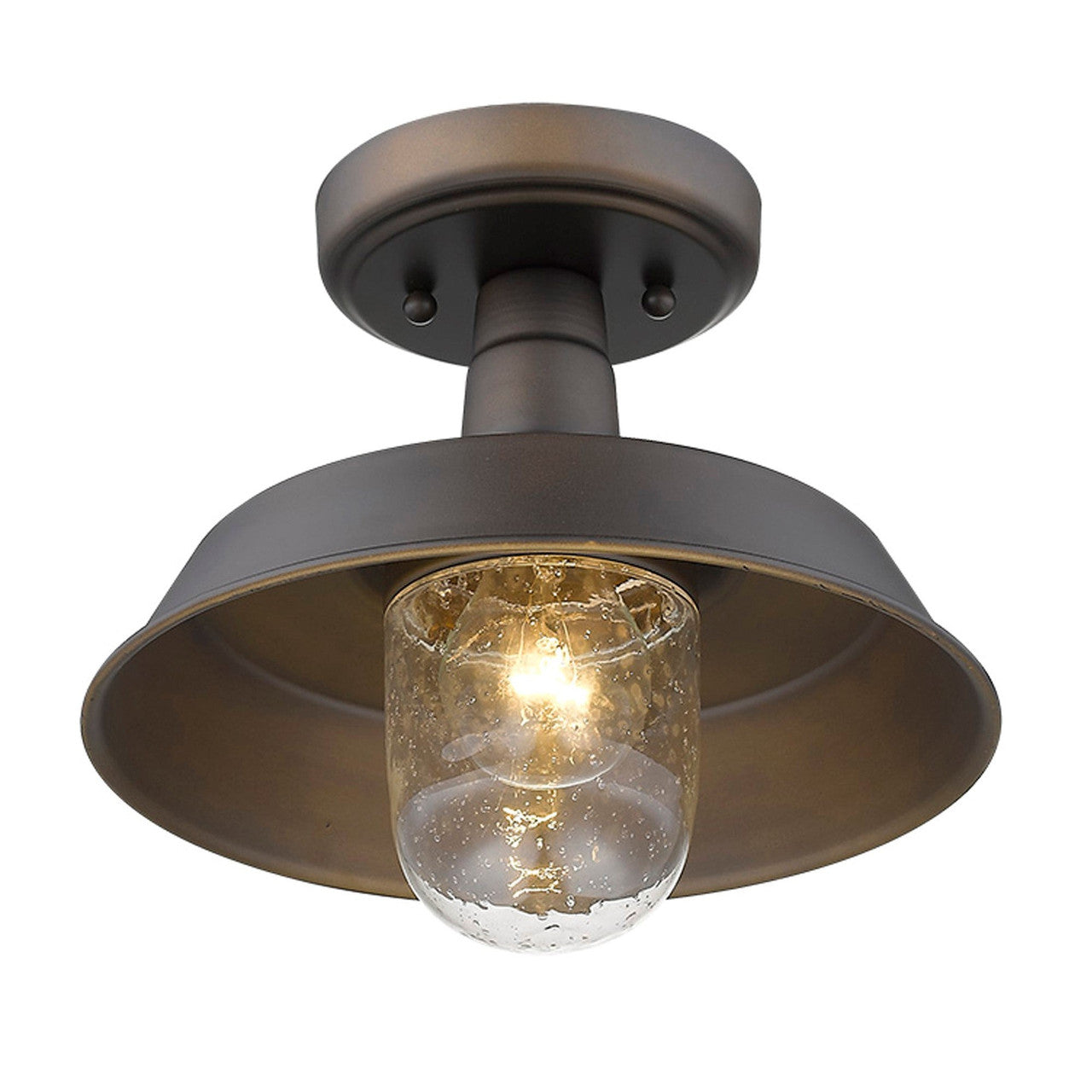 Acclaim Lighting Burry 1-Light Oil-Rubbed Bronze Convertible Pendant in Oil-Rubbed Bronze 1736ORB