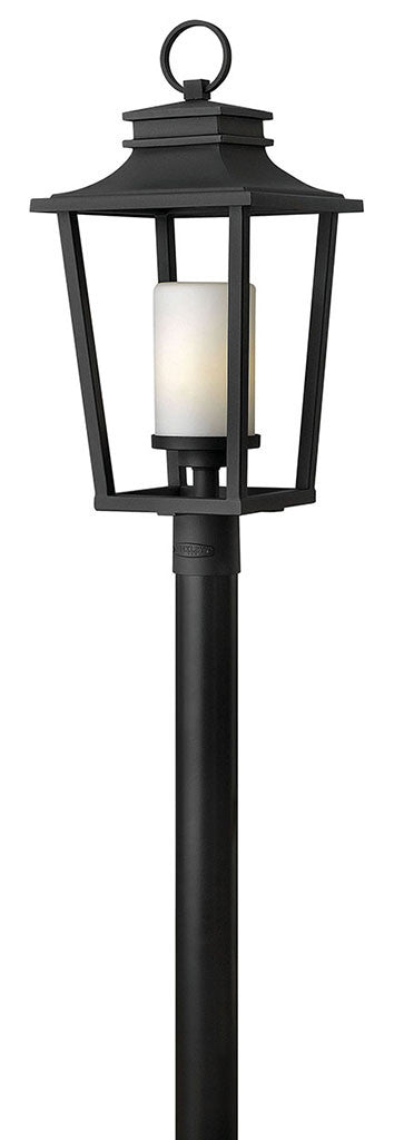 Hinkley Lighting Sullivan Medium Post Top or Pier Mount Lantern Black 1741BK