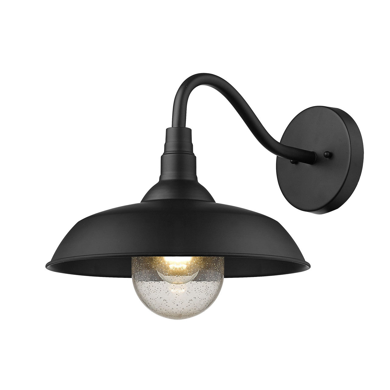 Acclaim Lighting Burry 1-Light Matte Black Wall Light in Matte Black 1742BK