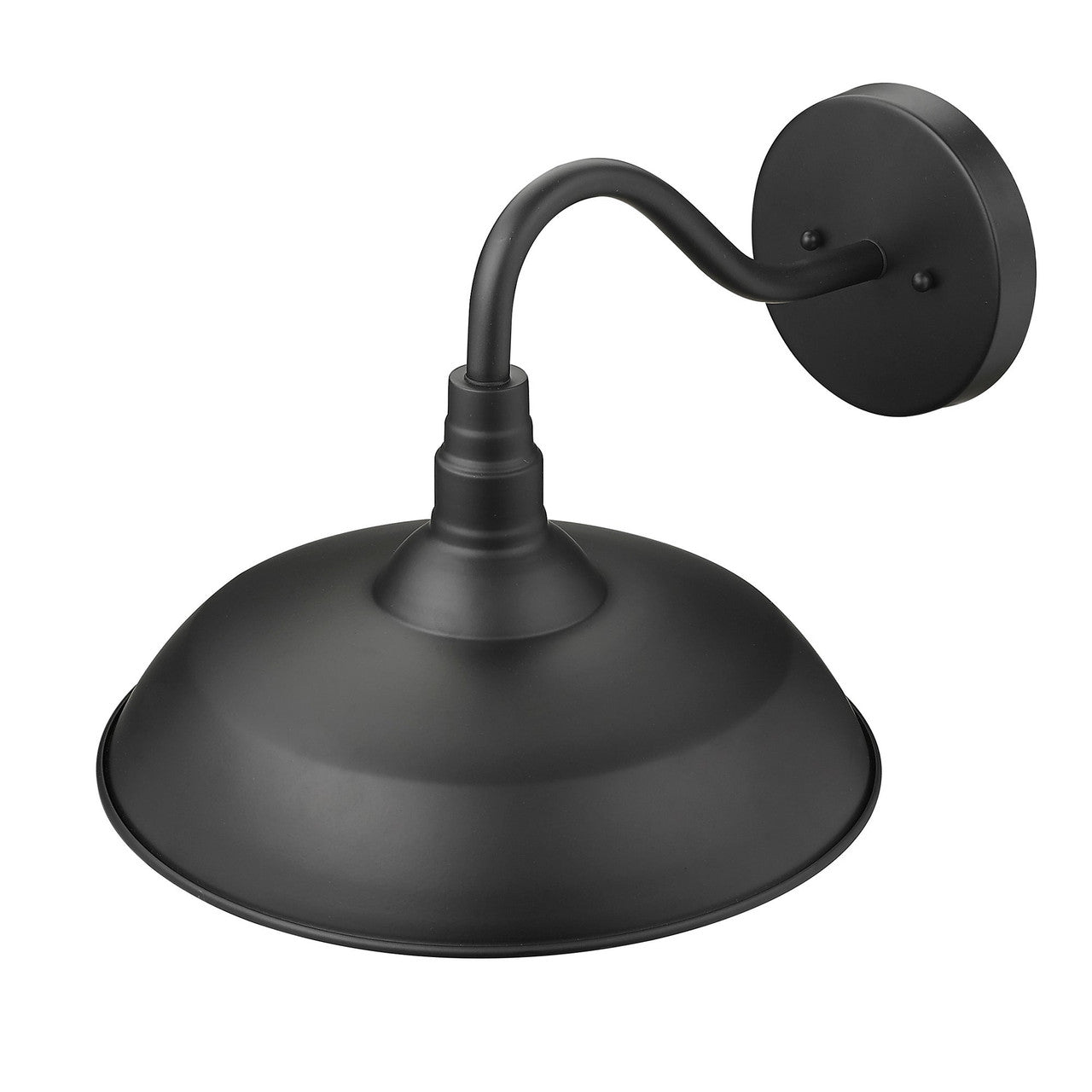 Acclaim Lighting Burry 1-Light Matte Black Wall Light in Matte Black 1742BK