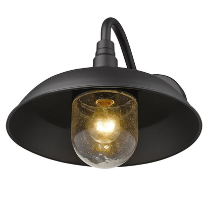 Acclaim Lighting Burry 1-Light Matte Black Wall Light in Matte Black 1742BK