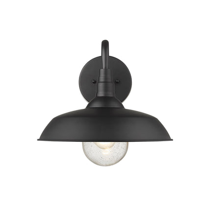 Acclaim Lighting Burry 1-Light Matte Black Wall Light in Matte Black 1742BK