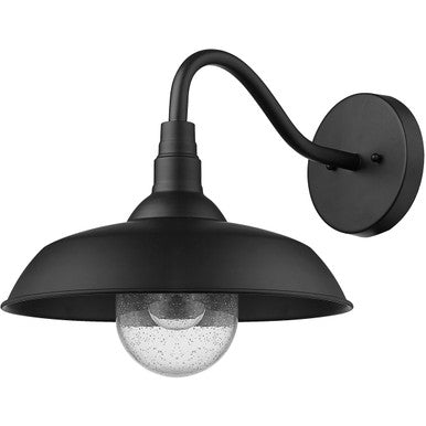 Acclaim Lighting Burry 1-Light Matte Black Wall Light in Matte Black 1742BK