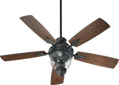 Quorum Georgia Patio Fan in Old World 174525-995