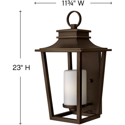 Hinkley Lighting Sullivan Medium Wall Mount Lantern Oil Rubbed Bronze 1745OZ