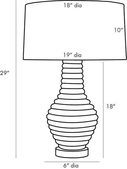 Arteriors Home Bartoli Lamp 17497-659