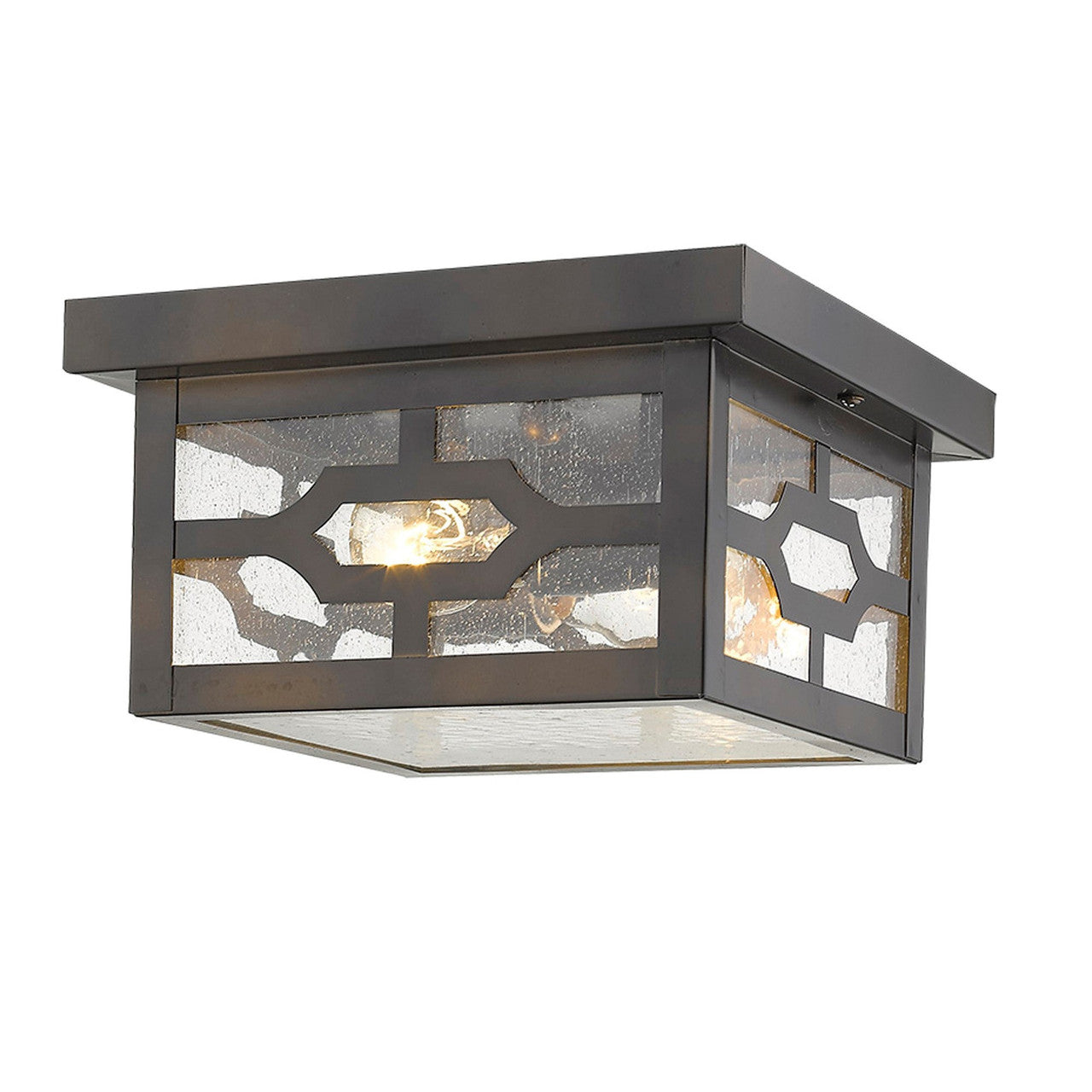 Acclaim Lighting Calvert 2-Light Oil-Rubbed Bronze Flushmount in Oil-Rubbed Bronze 1765ORB