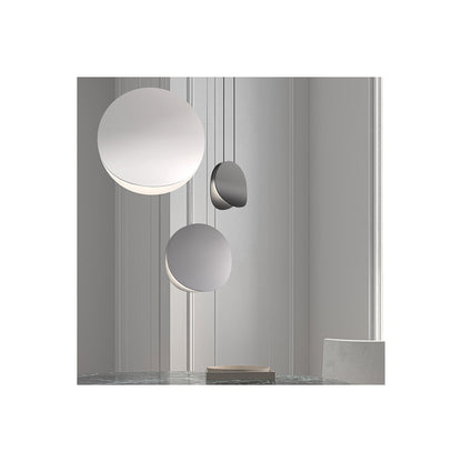 Sonneman Lighting Malibu Discs™ 10" LED Pendant in Dove Gray 1766.18