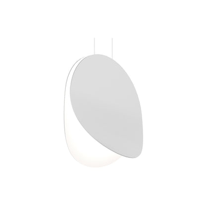 Sonneman Lighting Malibu Discs 14" LED Pendant in Satin White 1767.03