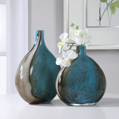 Uttermost Adrie Art Glass Vases, S/2 17741