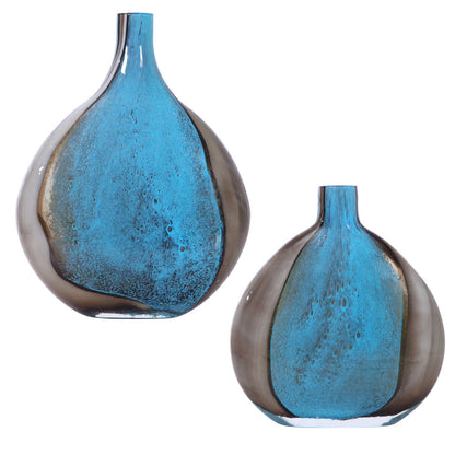 Uttermost Adrie Art Glass Vases, S/2 17741