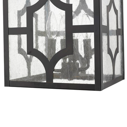 Acclaim Lighting Calvert 4-Light Oil-Rubbed Bronze Hanging Lantern in Oil-Rubbed Bronze 1776ORB