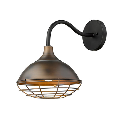 Acclaim Lighting Afton 1-Light Oil-Rubbed Bronze Wall Light in Oil-Rubbed Bronze 1782ORB