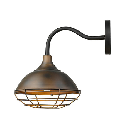 Acclaim Lighting Afton 1-Light Oil-Rubbed Bronze Wall Light in Oil-Rubbed Bronze 1782ORB