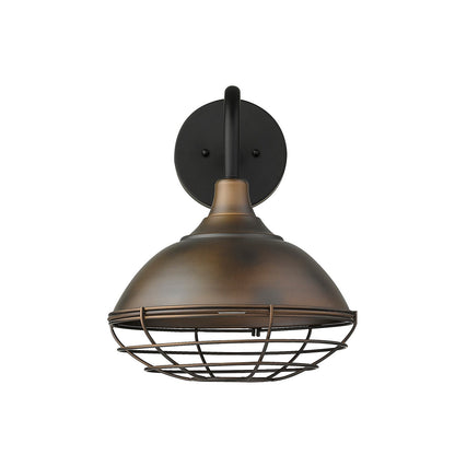 Acclaim Lighting Afton 1-Light Oil-Rubbed Bronze Wall Light in Oil-Rubbed Bronze 1782ORB