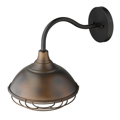 Acclaim Lighting Afton 1-Light Oil-Rubbed Bronze Wall Light in Oil-Rubbed Bronze 1782ORB