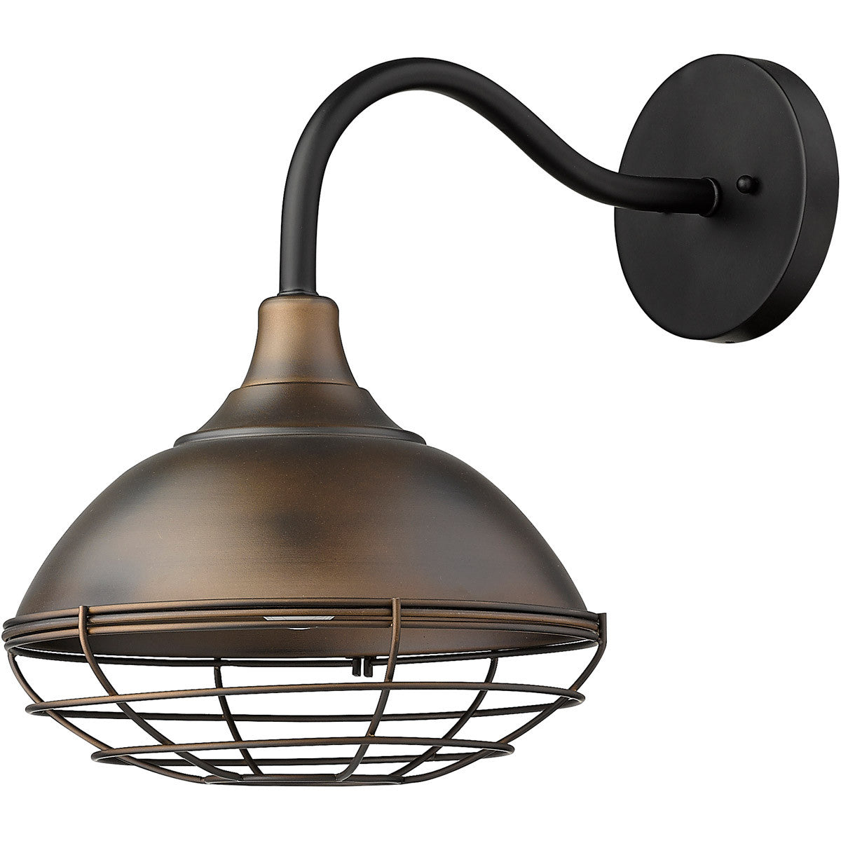 Acclaim Lighting Afton 1-Light Oil-Rubbed Bronze Wall Light in Oil-Rubbed Bronze 1782ORB