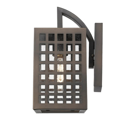 Acclaim Lighting Letzel 1-Light Oil-Rubbed Bronze Wall Light in Oil-Rubbed Bronze 1802ORB