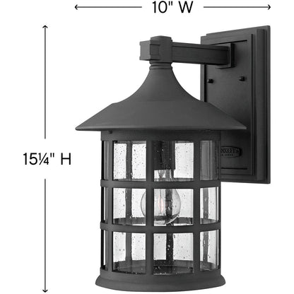 Hinkley Lighting Freeport Large Wall Mount Lantern Black 1805BK