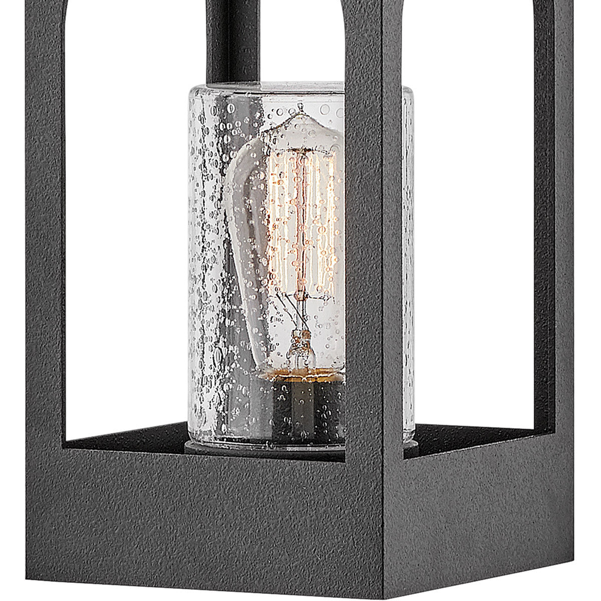 Hinkley Lighting Amina Small Wall Mount Lantern Distressed Zinc 18080DSZ