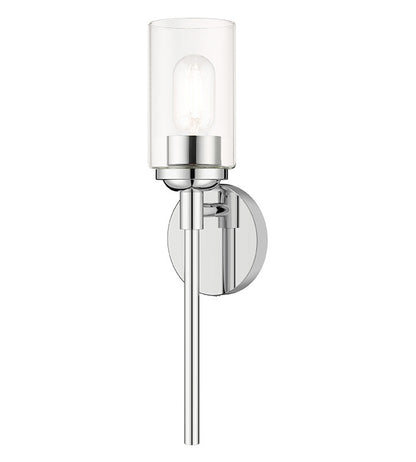 Livex Lighting Whittier Collection 1 Light Polished Chrome ADA Sconce 18081-05