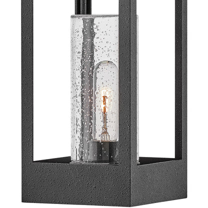 Hinkley Lighting Amina Medium Wall Mount Lantern Distressed Zinc 18084DSZ