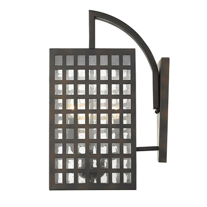 Acclaim Lighting Letzel 3-Light Oil-Rubbed Bronze Wall Light in Oil-Rubbed Bronze 1812ORB