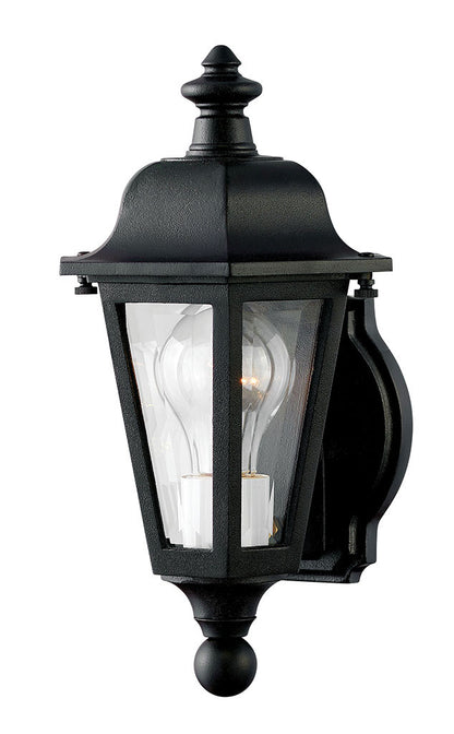 Hinkley Lighting Manor House Small Wall Mount Lantern Black 1819BK