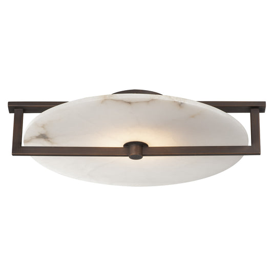 Maxim Quarry LED Wall Sconce/Flush Mount in Dark Bronze 18200WADBZ